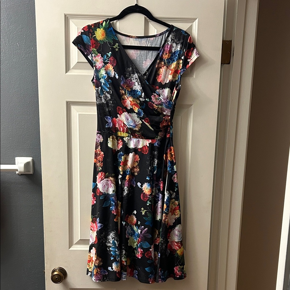 Floral A-Line Dress